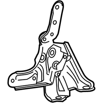 GM 23234492 Latch, Rear 23234492 GM Latch, Rear Illustration 1 of 1