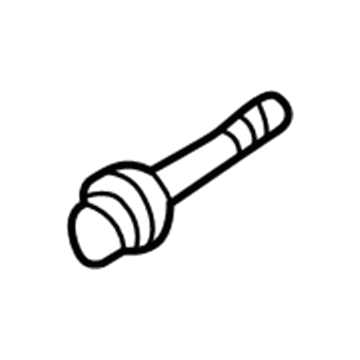 GM 25535660 Water Pump Assembly Bolt 25535660 GM Water Pump Assembly Bolt Illustration 1 of 1