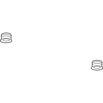 GM 22951144 Engine Cradle Mount Bushing 22951144 GM Engine Cradle Mount Bushing Illustration 1 of 1