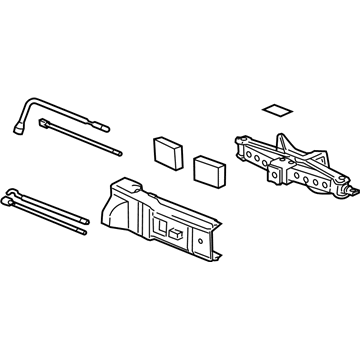 15897195 GM Jack Assembly Illustration 1 of 1