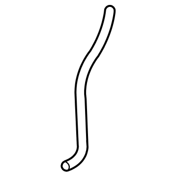 GM 95248723 Washer Hose 95248723 GM Washer Hose Illustration 1 of 1