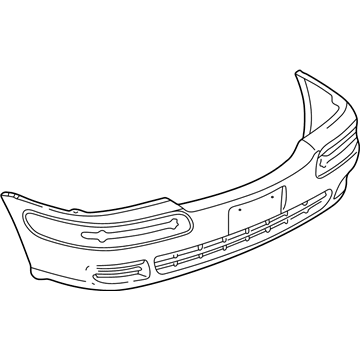 Chevy 88895114 Bumper Cover