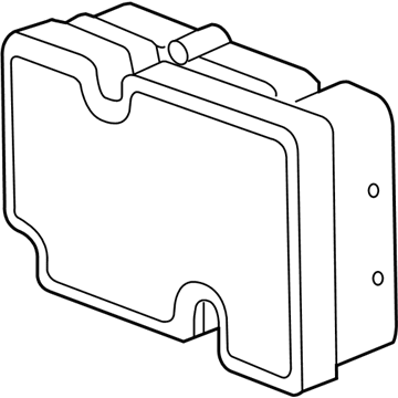 Saturn Sky ABS Control Module - 25810528