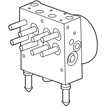 Chevy ABS Pump And Motor Assembly - 19301490