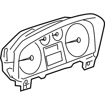 Cadillac Instrument Cluster - 20887768