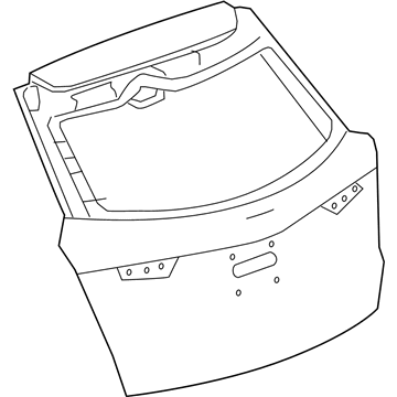 Cadillac 85127766 Lift Gate