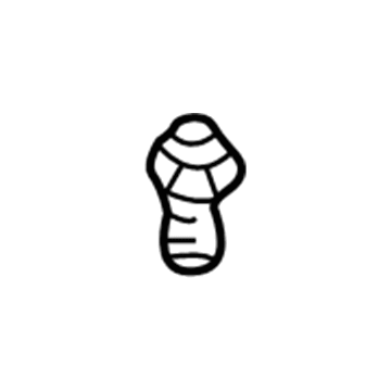 GM 12474220 Compartment Screw 12474220 GM Compartment Screw Illustration 1 of 1