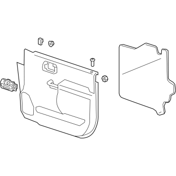 GMC 84735028 Door Trim Panel