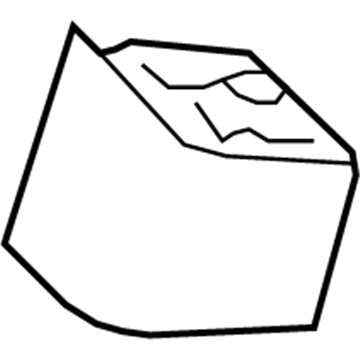GM 10377003 Heat Shield 10377003 GM Heat Shield Illustration 1 of 1