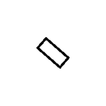 10309116 GM Caution Label, Black Illustration 1 of 1