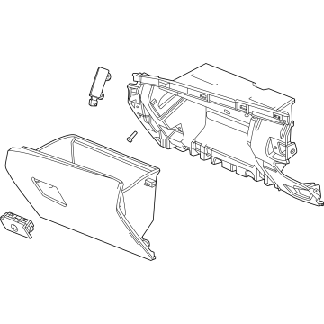 Chevy Suburban Glove Box - 86821705