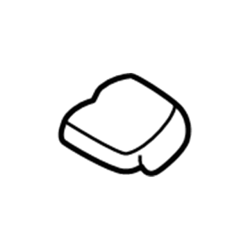 Chevy 10360589 Belt & Retractor Cover