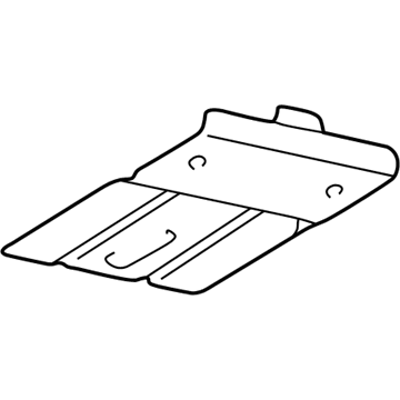 GM 10269222 Plate Bracket 10269222 GM Plate Bracket Illustration 1 of 1