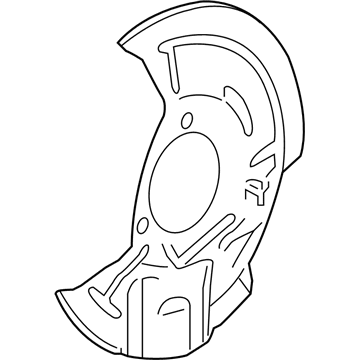 Chevy Equinox Backing Plate - 84064846