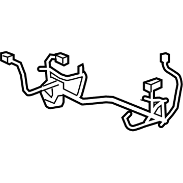 25828437 GM Wire Harness, Front Illustration 1 of 1