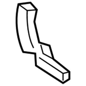 GM 88944246 Front Bumper Brace 88944246 GM Front Bumper Brace Illustration 1 of 1