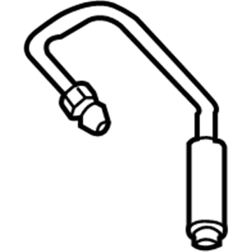 GM 96498797 Inlet Pipe 96498797 GM Inlet Pipe Illustration 1 of 1