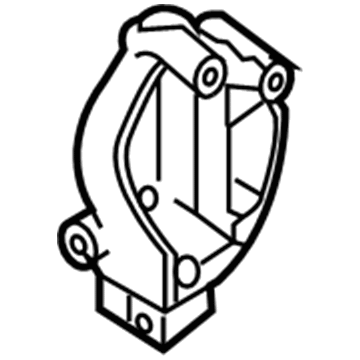 96834797 GM Power Steering Pump Bracket Illustration 1 of 1