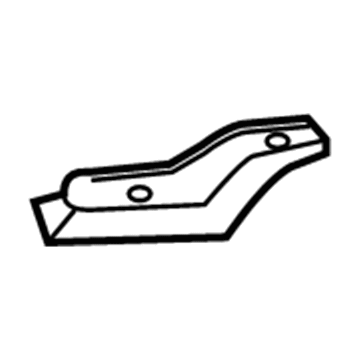 GM 96815240 Reservoir Assembly Bracket 96815240 GM Reservoir Assembly Bracket Illustration 1 of 1