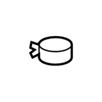 GM 94530037 Outlet Pipe Clamp 94530037 GM Outlet Pipe Clamp Illustration 1 of 1