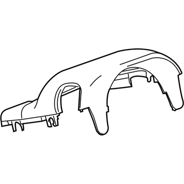 GM 22848561 Upper Shroud 22848561 GM Upper Shroud Illustration 1 of 1