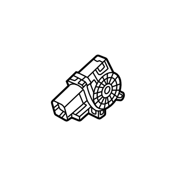 GMC Hummer EV SUV Window Motor - 85160378
