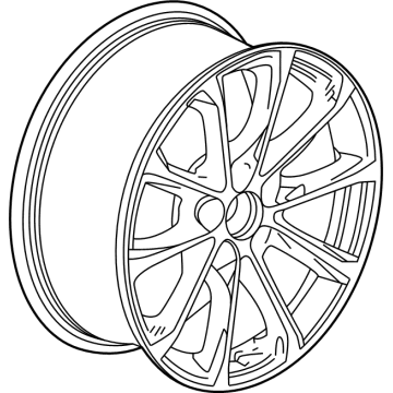 Cadillac 84763001 Wheel, Alloy