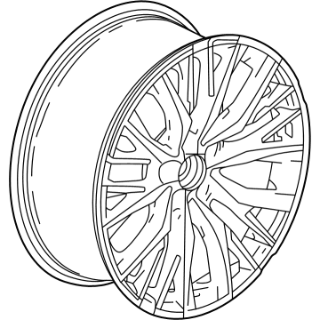 Cadillac 84580952 Wheel, Alloy