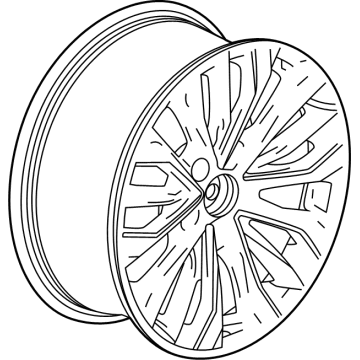 Cadillac 84753714 Wheel, Alloy
