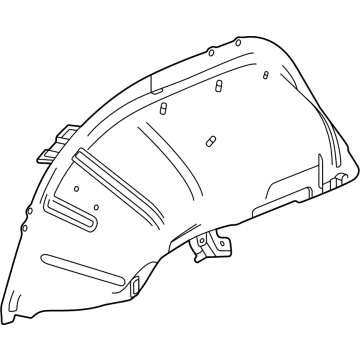 Cadillac ESCALADE IQ Fender Splash Shield - 85707298