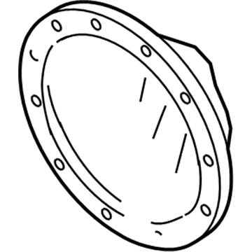 GM 19210710 Axle Cover, Rear 19210710 GM Axle Cover, Rear Illustration 1 of 1