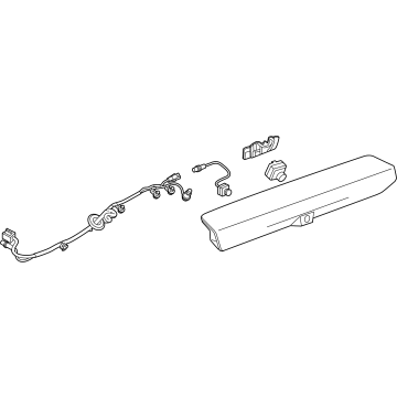 GM 84929551 LAMP ASM-HIGH MT STOP & CARGO 84929551 GM LAMP ASM-HIGH MT STOP & CARGO Illustration 1 of 1