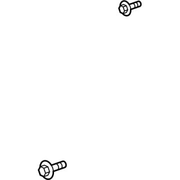 GM 11570774 Front Brace Screw 11570774 GM Front Brace Screw Illustration 1 of 1
