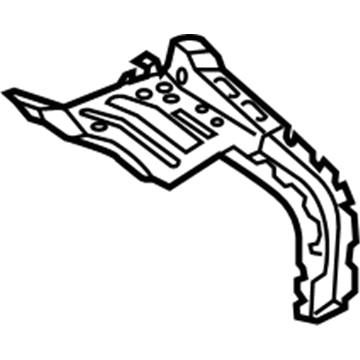 GM 23278254 Upper Extension, Rear Inner Passenger Side 23278254 GM Upper Extension, Rear Inner Passenger Side Illustration 1 of 1