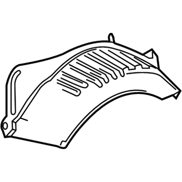 Chevy 84137576 Outer Wheelhouse