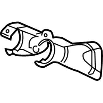 GM 25891086 Heat Shield 25891086 GM Heat Shield Illustration 1 of 1