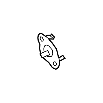 GM 12663529 Oil Pipe Gasket 12663529 GM Oil Pipe Gasket Illustration 1 of 1