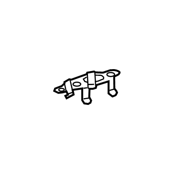 12696999 GM Oil Pipe Gasket Illustration 1 of 1