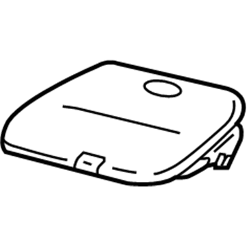 GM 10319955 Headlamp Door, Passenger Side 10319955 GM Headlamp Door, Passenger Side Illustration 1 of 1