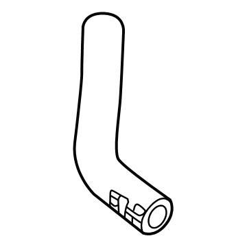 GM 24278345 Outlet Hose 24278345 GM Outlet Hose Illustration 1 of 1