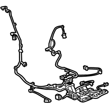 GM 23108793 Harness, Front 23108793 GM Harness, Front Illustration 1 of 1