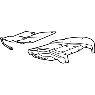 Cadillac CTS Occupant Detection Sensor - 84073216