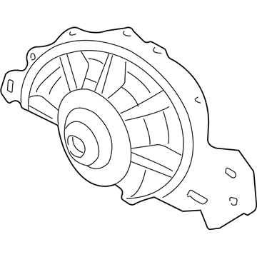 Chevy 12482692 Water Pump