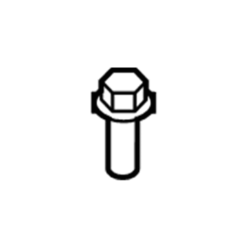 GM 11509853 Hold Down Bolt 11509853 GM Hold Down Bolt Illustration 1 of 1