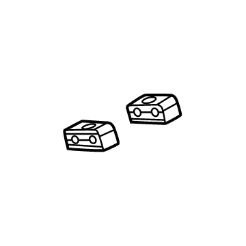 GM 23318219 Clamp, Computer Control Sensors 23318219 GM Clamp, Computer Control Sensors Illustration 1 of 1