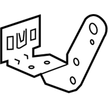 92067752 GM Reservoir Assembly Bracket Illustration 1 of 1