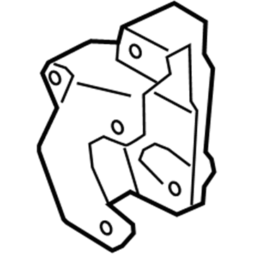 GM 92067625 Mount Bracket 92067625 GM Mount Bracket Illustration 1 of 1
