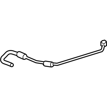 92219047 GM Power Steering Return Hose Illustration 1 of 1