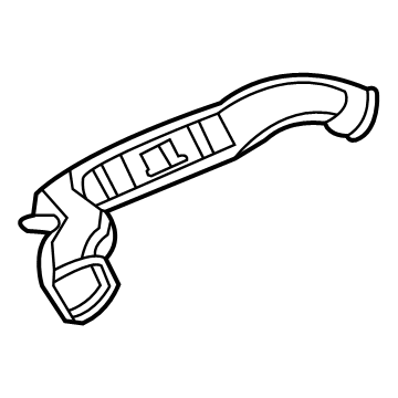 84185253 GM Defroster Duct, Driver Side Illustration 1 of 1