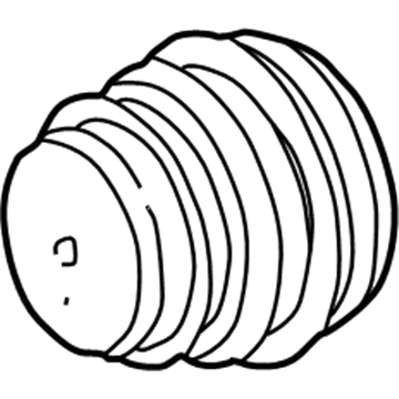 Chevy 10085760 Fan Pulley